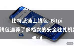 比特派链上钱包  Bitpie钱包遴荐了多档次的安全驻扎机制